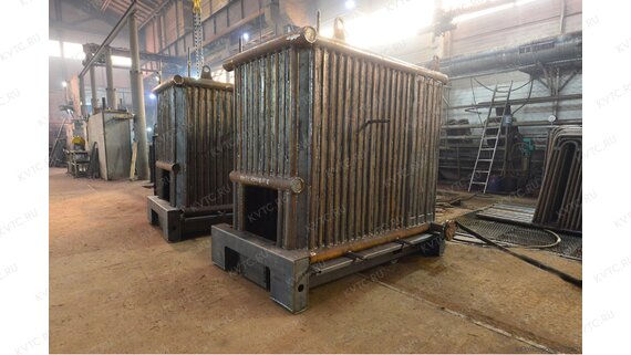 Водогрейный котел КВр 0.7 МВт изготовление
